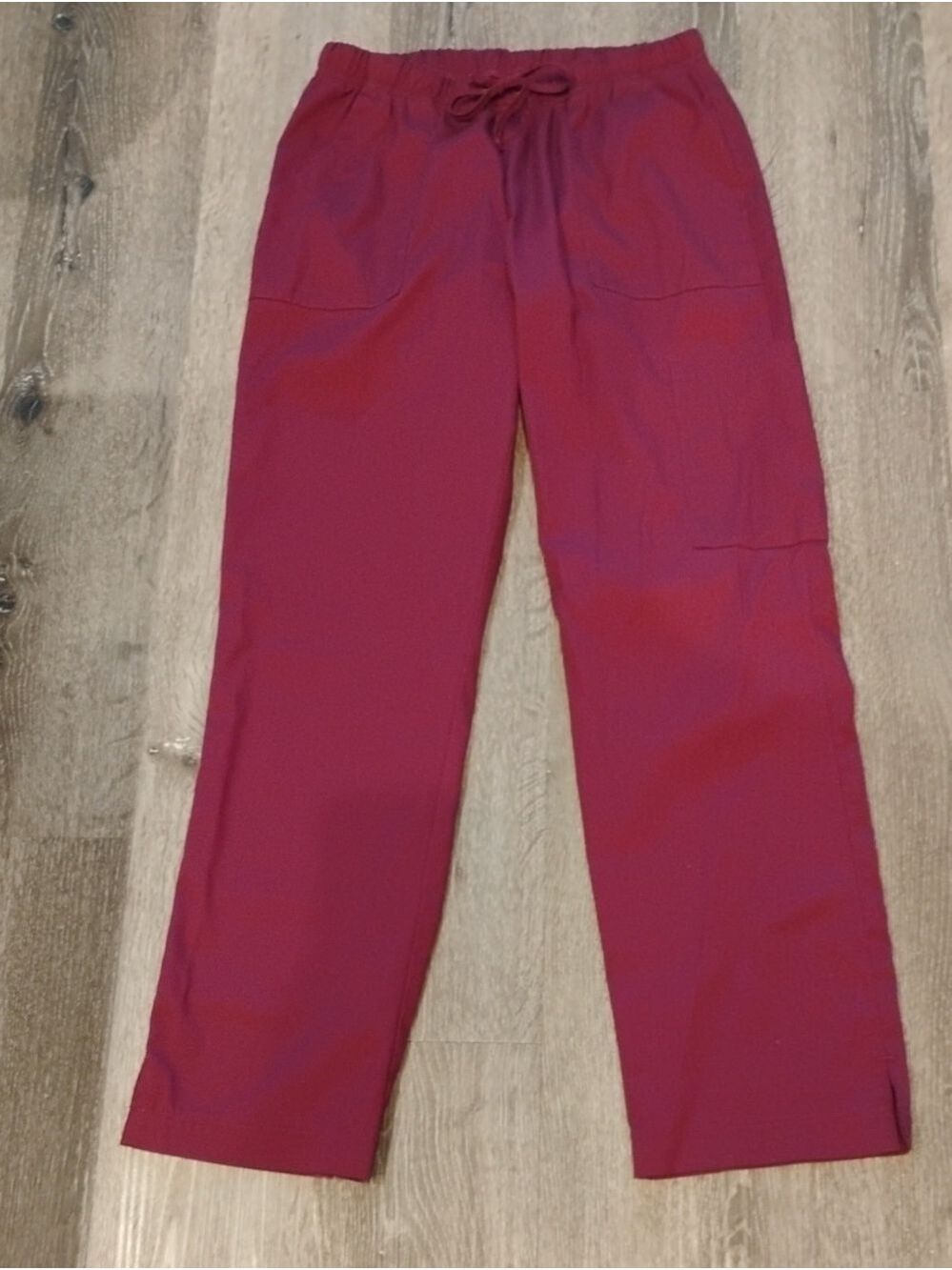 White Cross TOUCH+ Women's Active Pants In Pink Burgundy For Work Or Casual Wear